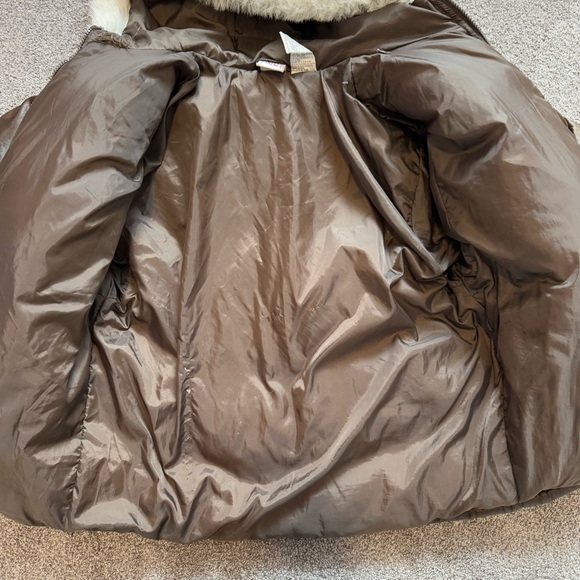 Brown NFL Puffer Jacket with Logo youth size XL - Picture 10 of 10